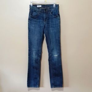 Empyre Distressed Skeletor Slim Jeans